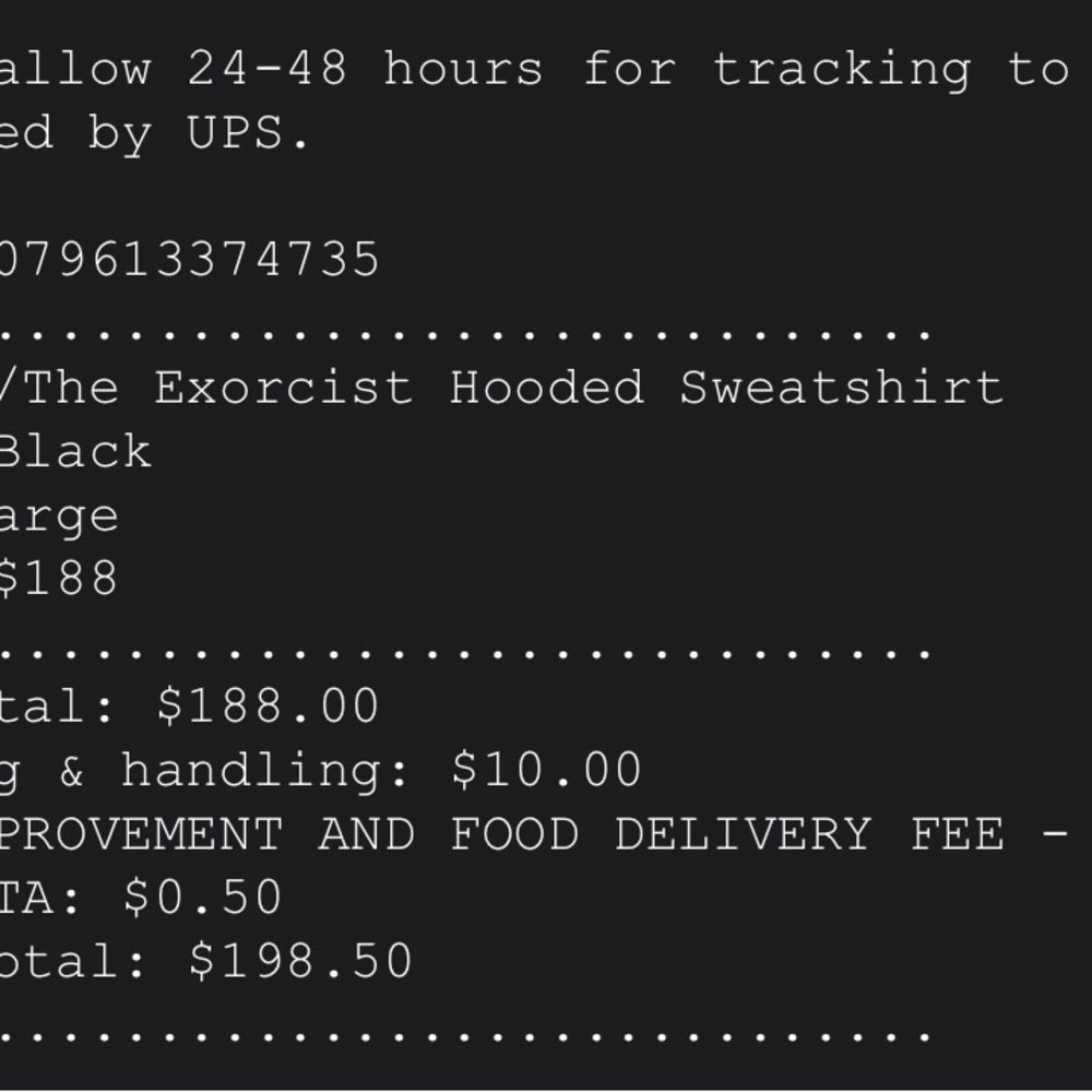 Supreme Black and Red Logo hoodie - Picture 5 of 7